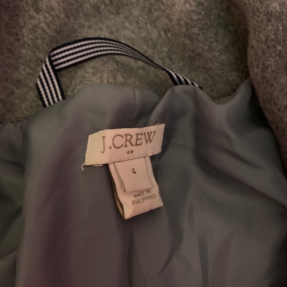 J Crew City Coat Heather Graphite - Picture 6 of 8